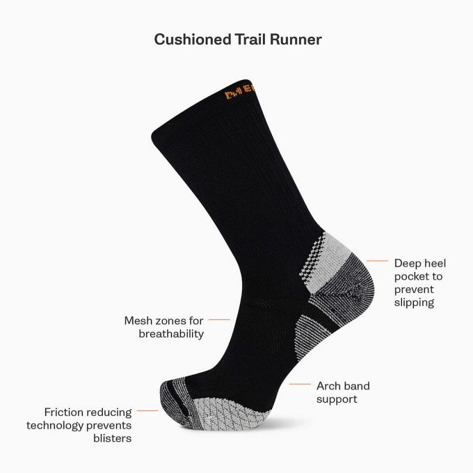 Cushion Trail Runner Tab Sock