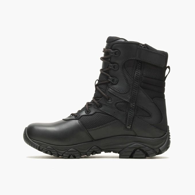 Men’s Moab 3 8″ Tactical Response Zip Waterproof Boot Wide Width