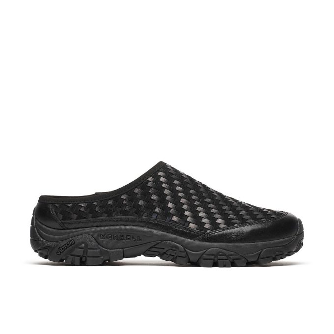 Moab 2 Slide Leather Woven 1TRL