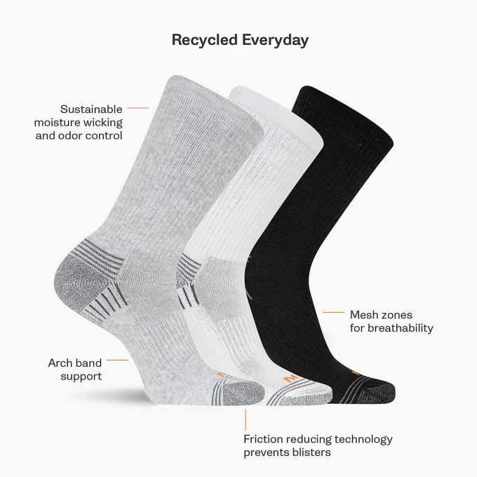 Recycled Low Cut Tab Sock 3 Pack